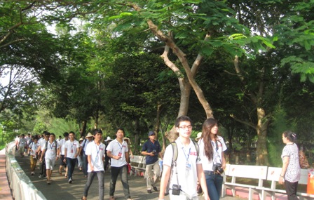 โครงการ “กลับสู่แผ่นดินĐấtĐỏ” ของเยาวชนและนักศึกษาเวียดนามที่อาศัยในต่างประเทศ